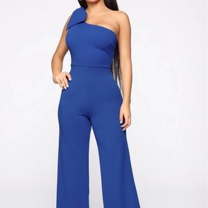 Navy Blue Jumpsuit